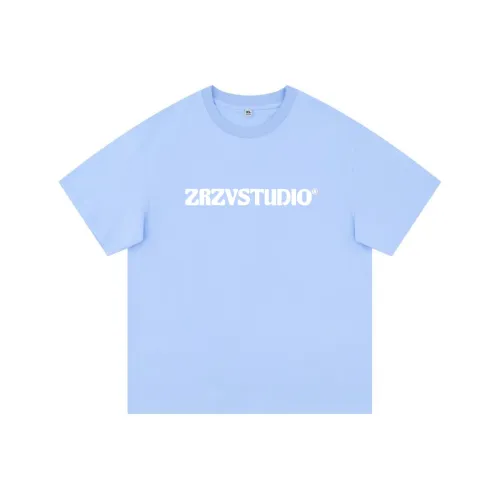 ZRZV Синий Женские Футболки