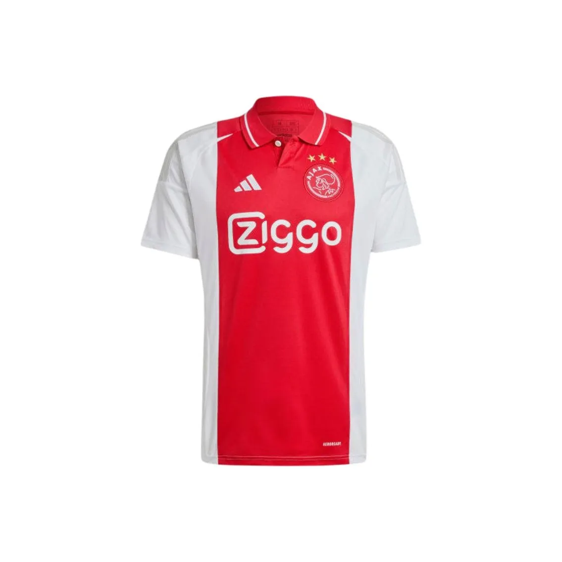 Adidas Ajax Amsterdam Ajax Amsterdam 24 25 Домашний Джерси Футбол Джерси Мужской Белый Красный