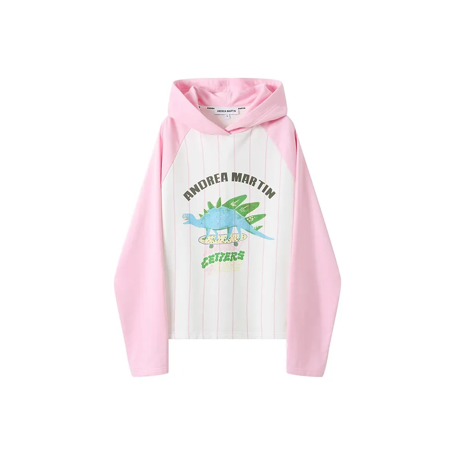 ANDREA MARTIN Толстовка Женская Розовая