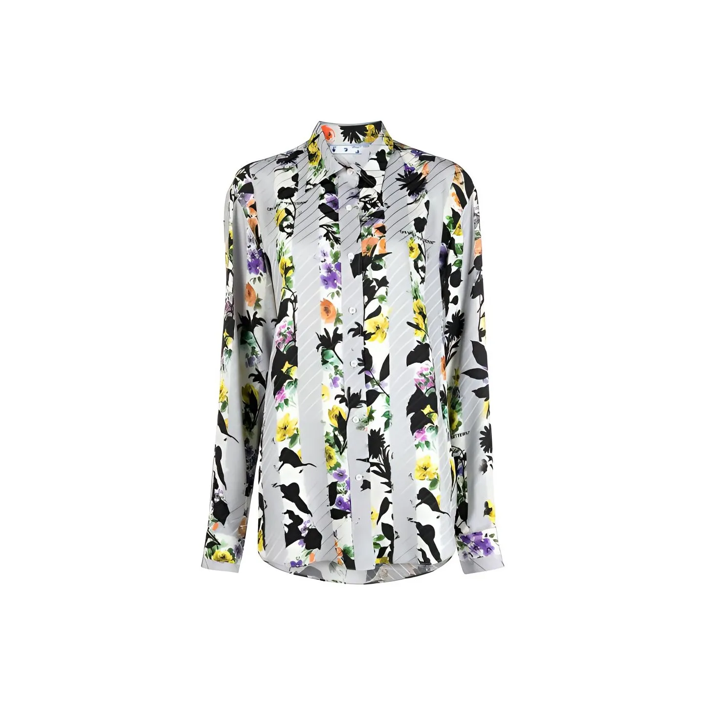 OFF WHITE Floral print Long sleeve Shirt