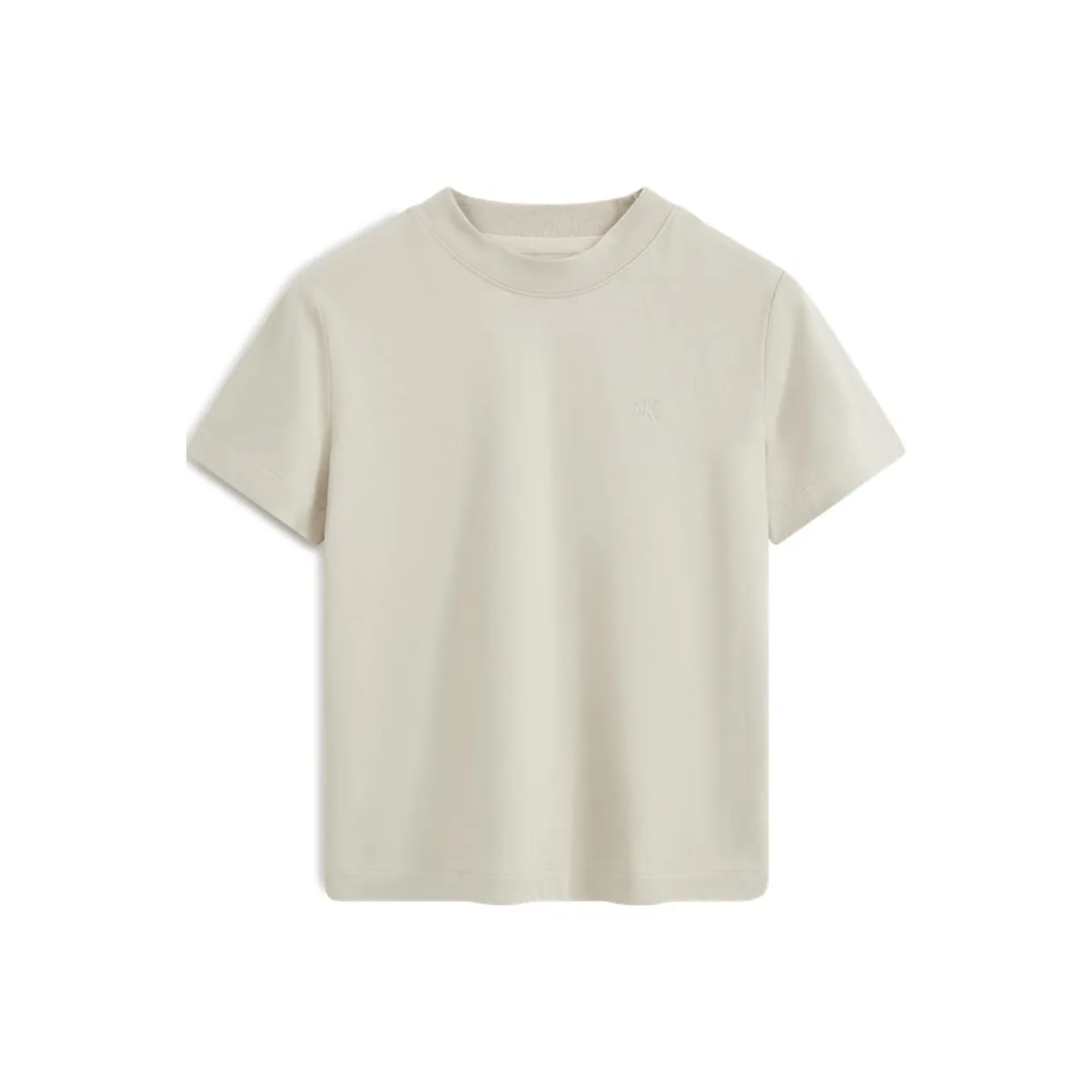 CALVIN KLEIN T Shirt Women's Light Milk Coffee