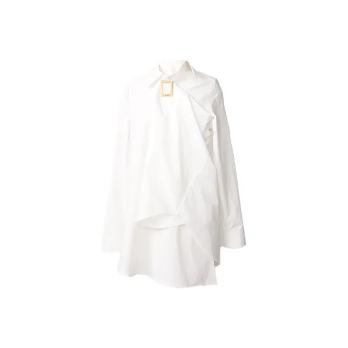 KIMHEKIM Белые Женские Рубашки