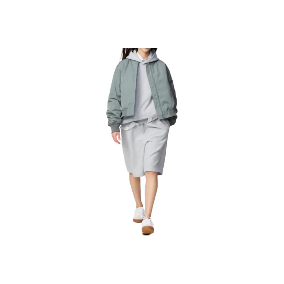 UNIQLO x Clare Waight Keller C Collection SS25 Casual Shorts Unisex Gray