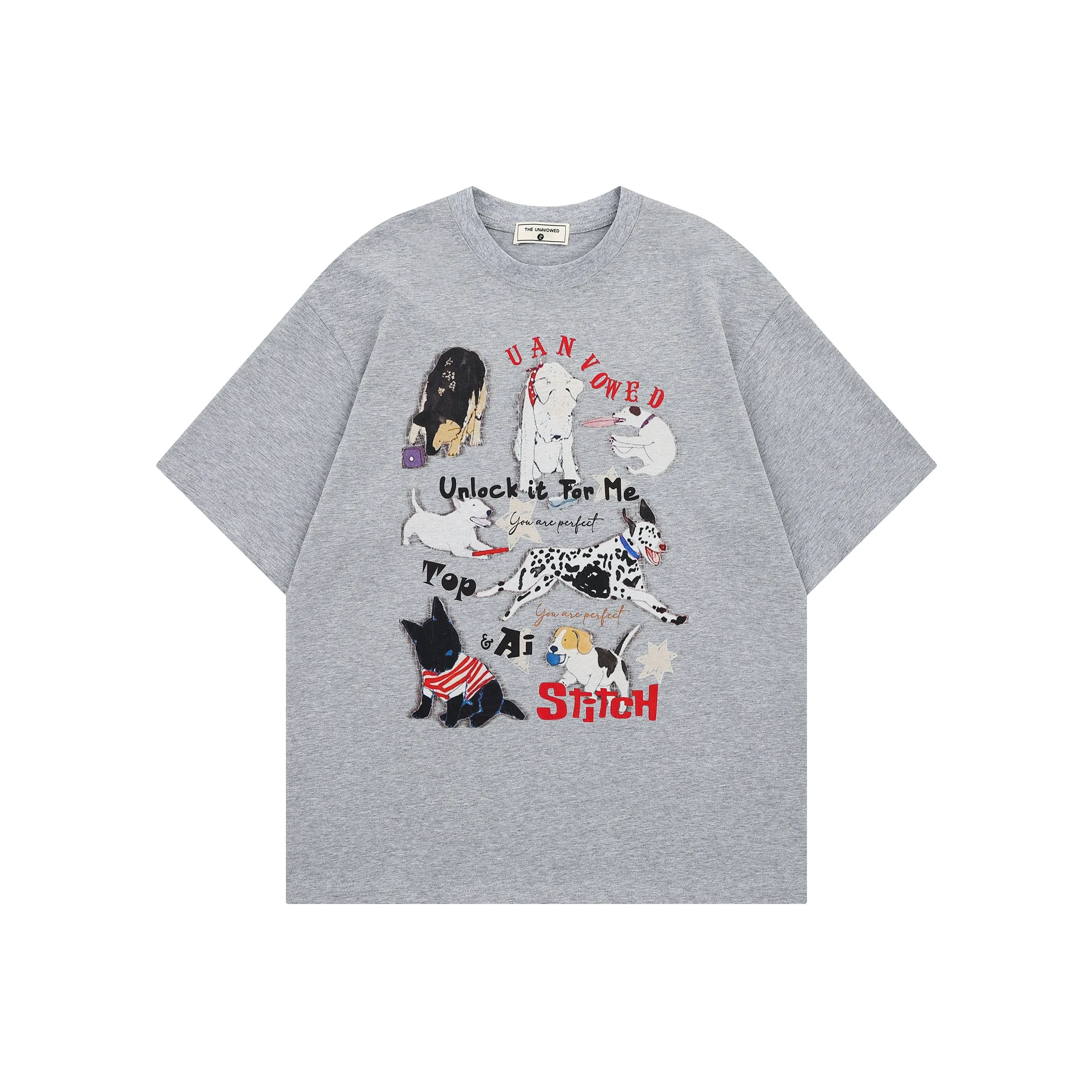 BEAR UNION T-Shirt Женская Серого цвета