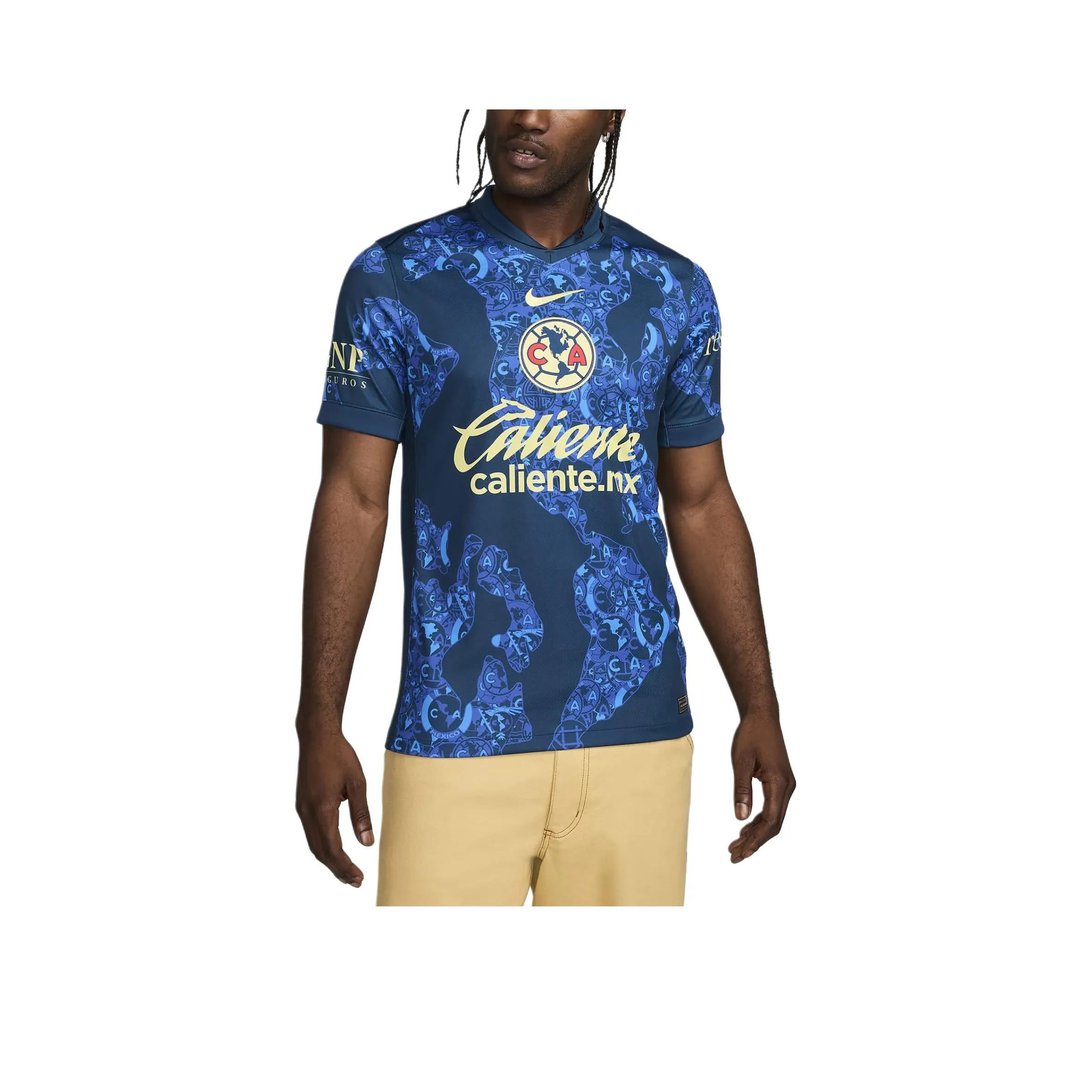 Nike Soccer Jerseys Men Violet Blue