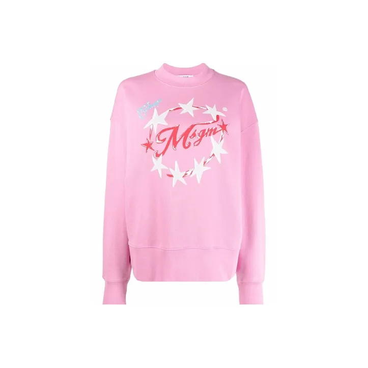 MSGM Розовые Женские Свитшоты