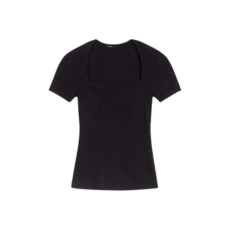 Maje Черные Женские Рубашки T