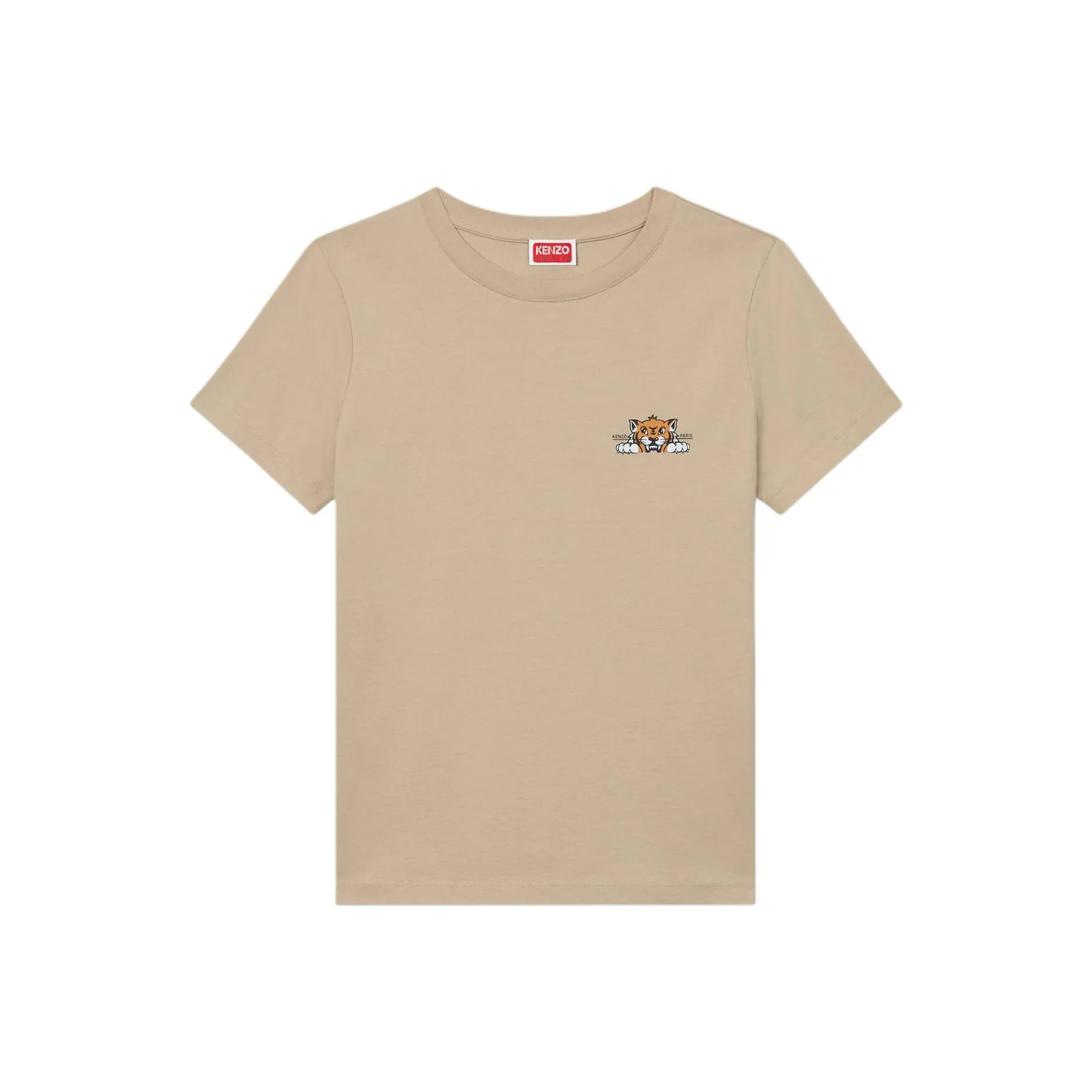 KENZO SS25 Стандартная T-рубашка Женская Светлый Умбра