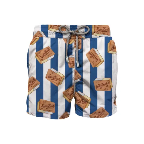 MC2 Saint Barth Blue Мужские Повседневные шорты