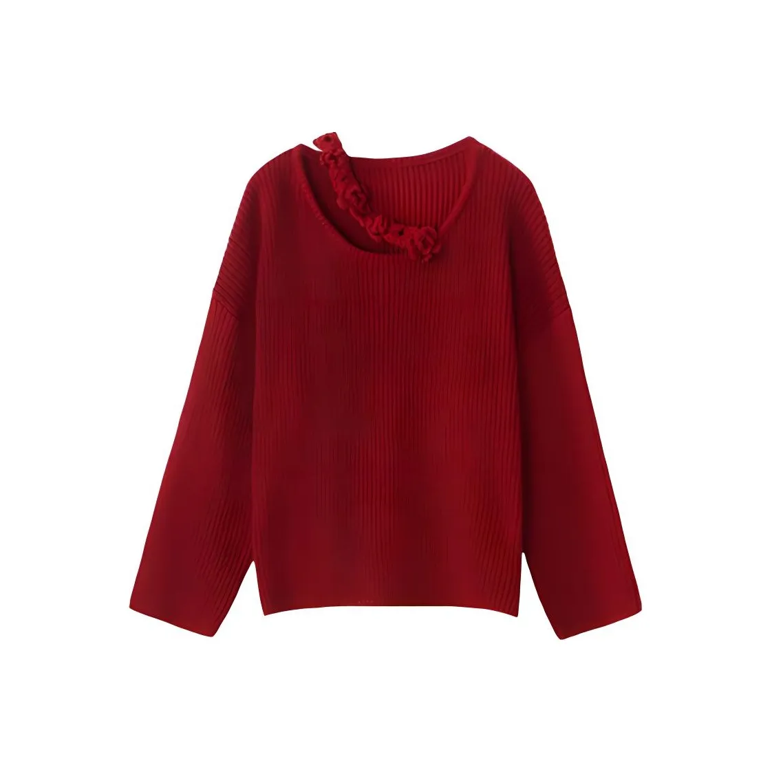 ALXNAN Red Женские Свитера