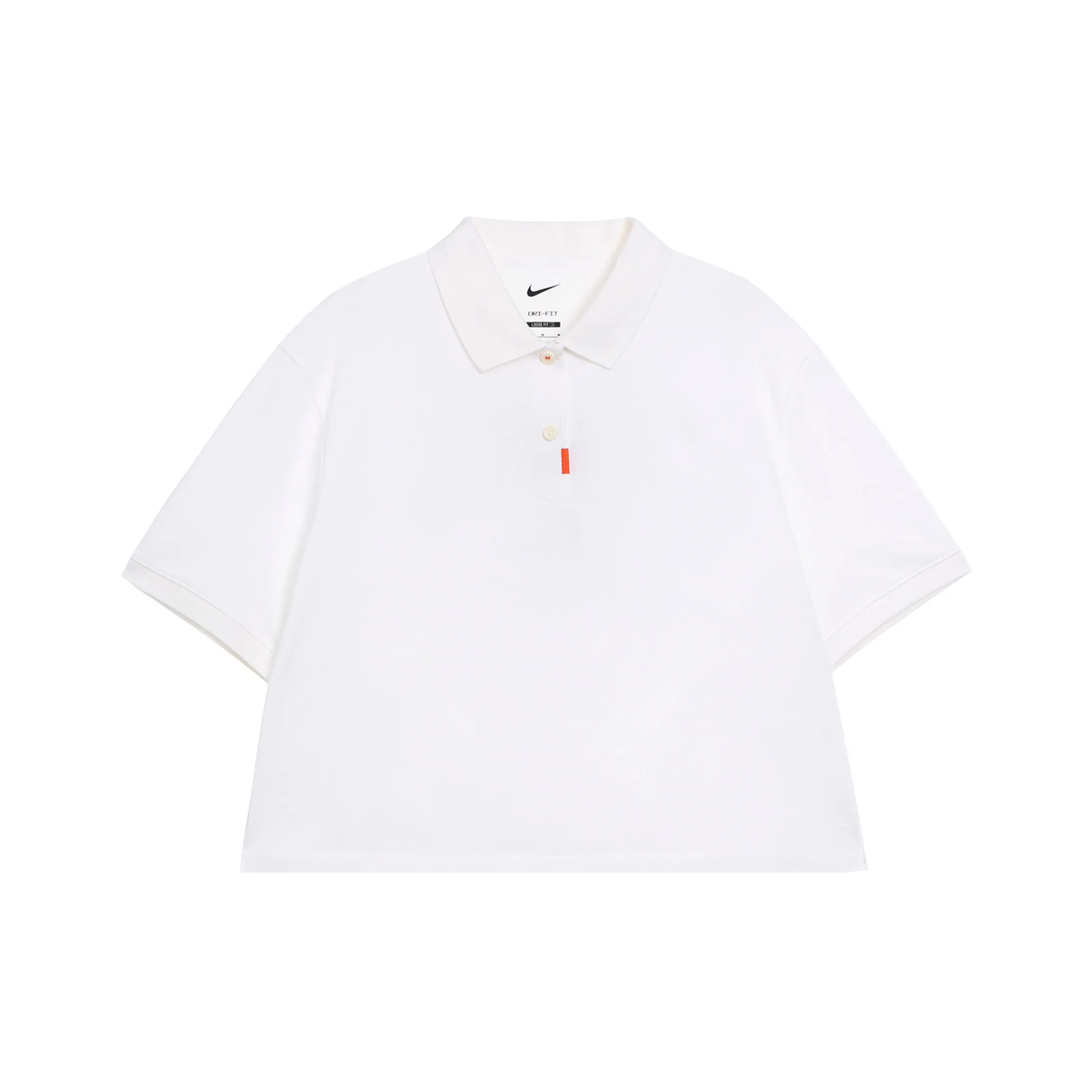 Nike SS22 Women's Collared Short Sleeve Polo Shirt White