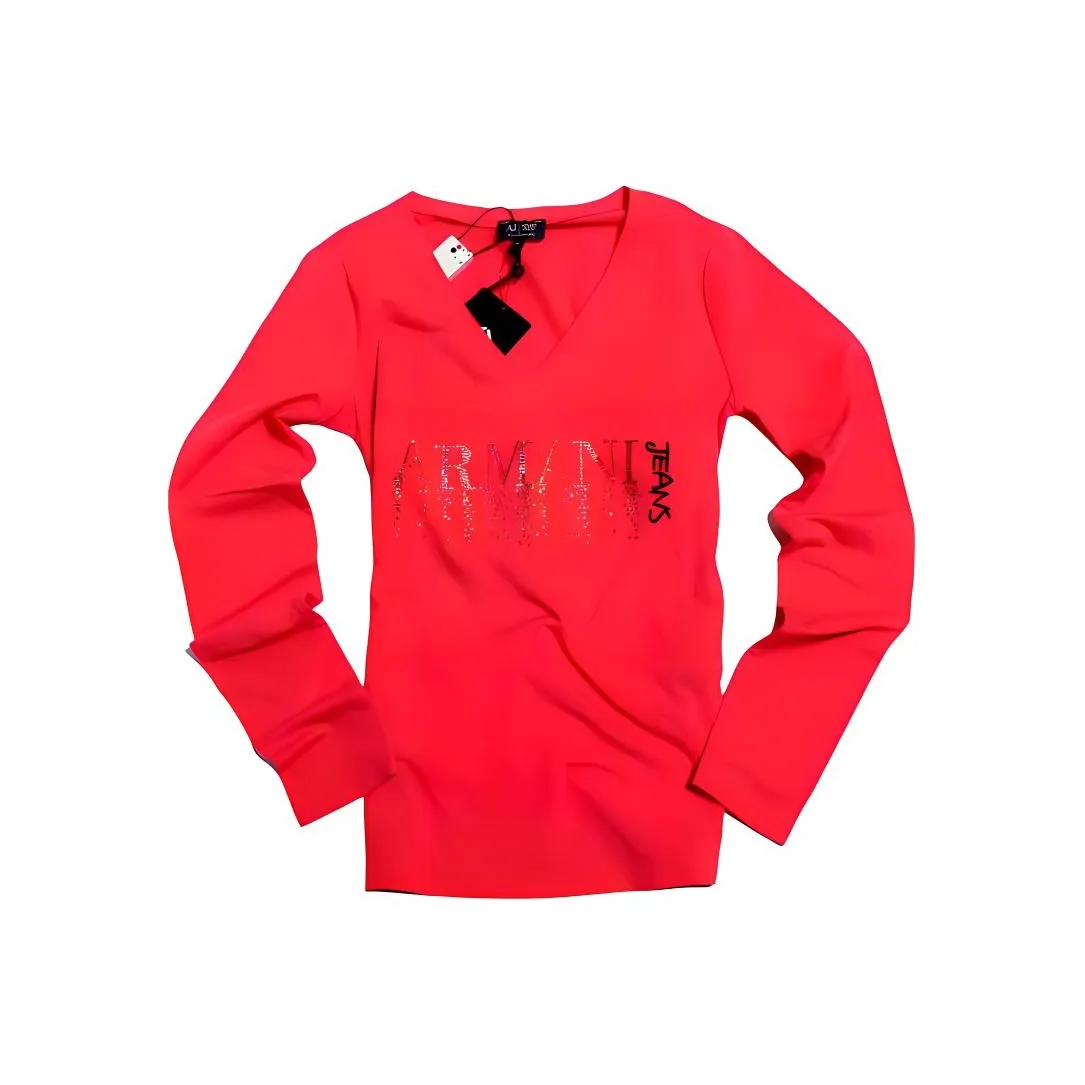 ARMANI JEANS T-Shirt Женская Красная
