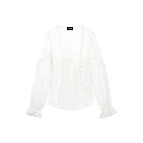 THE KOOPLES Белые Женские Рубашки