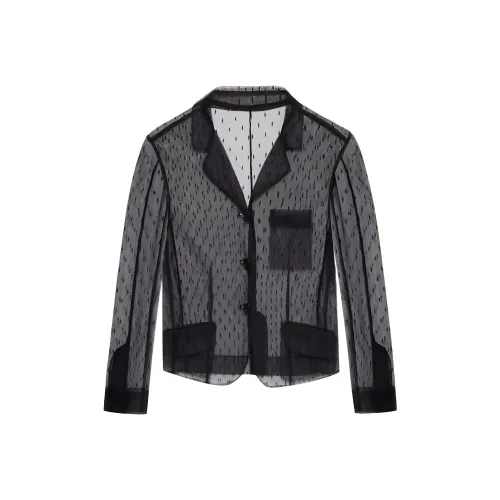 RED VALENTINO Черные Женские Рубашки
