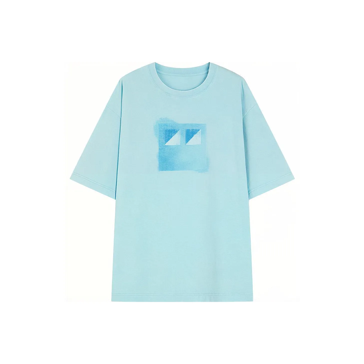 UOOYAA BABY MOSAIC Series T Shirts Women's Blue