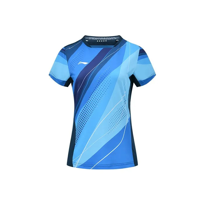 LiNing Table Tennis Series T Shirt Women's Vibrant Blue