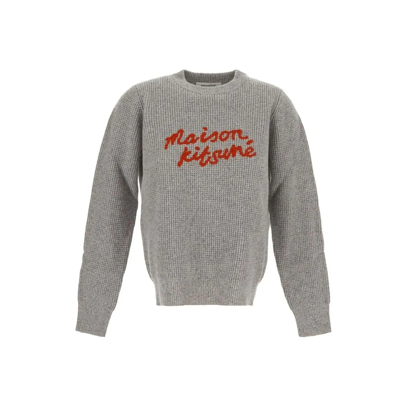 Maison Kitsune Серые Женские Свитера