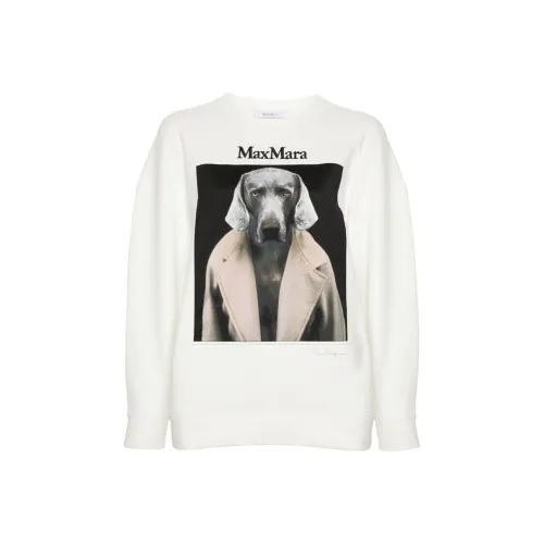 MaxMara Светло-бежевые Женские Свитшоты