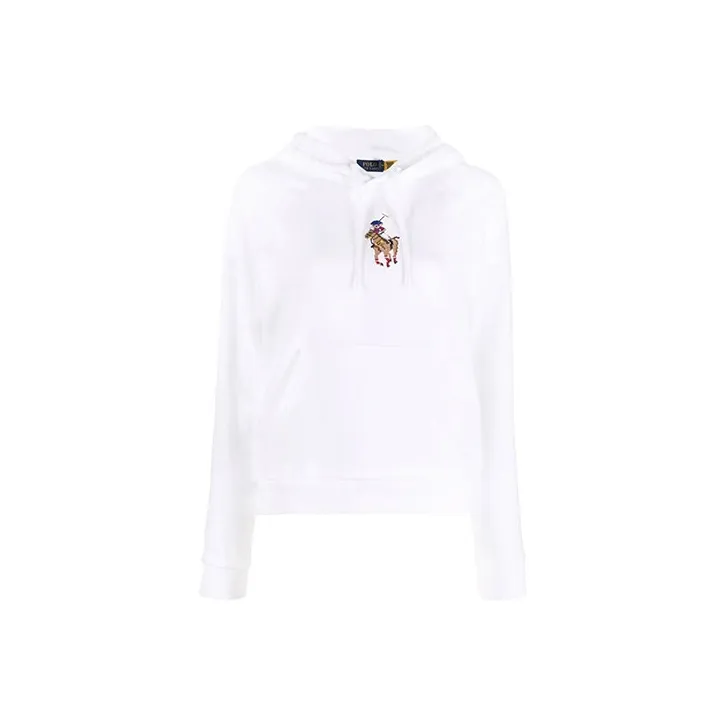 Polo Ralph Lauren FW21 Толстовка Женская Белая