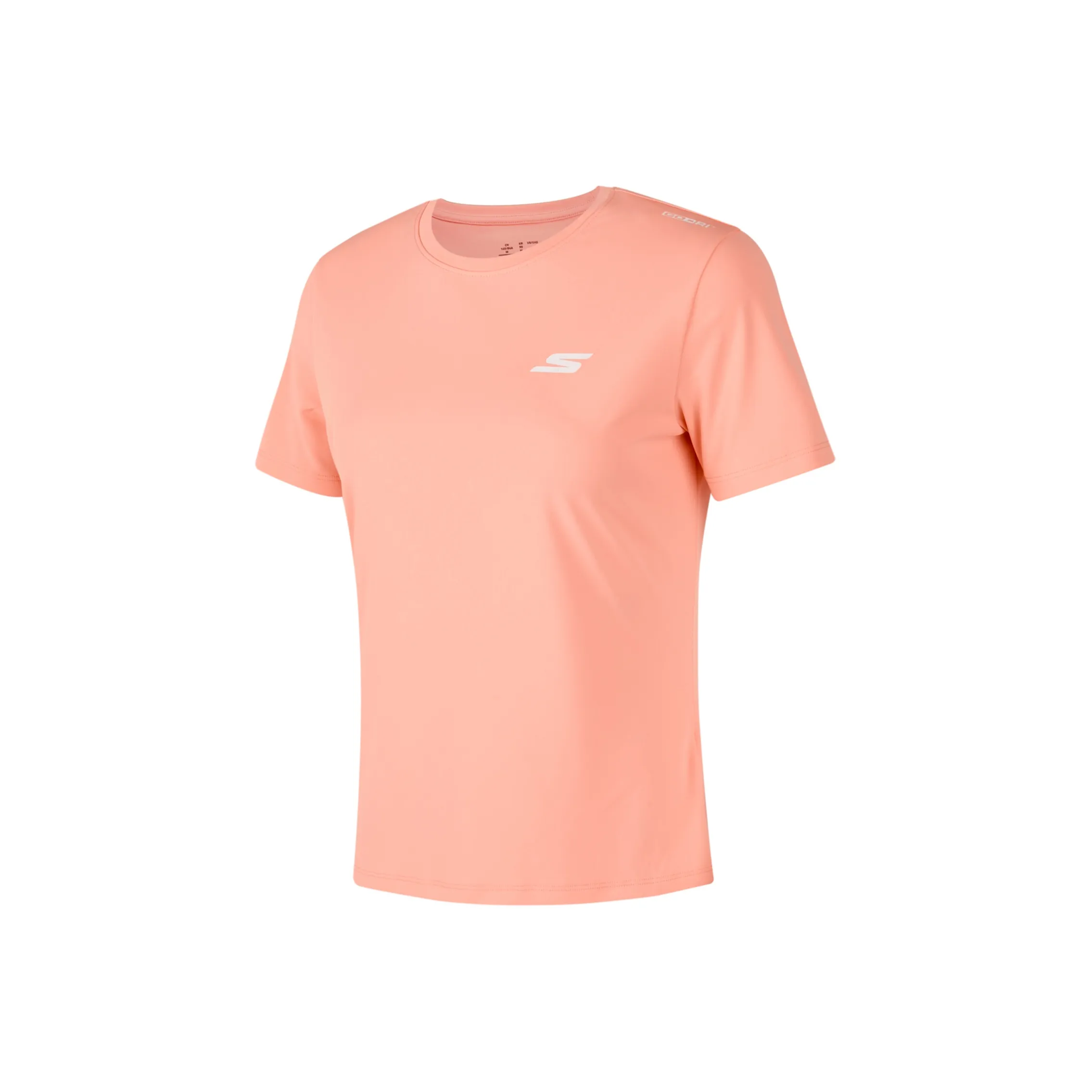 Skechers Comfort Technology Series T-рубашка Женская Светлый Светлый Персиковый Розовый