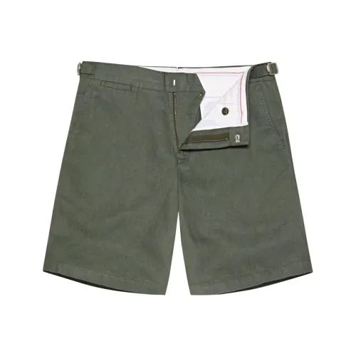 Orlebar Brown Зеленые Мужские Повседневные Шорты