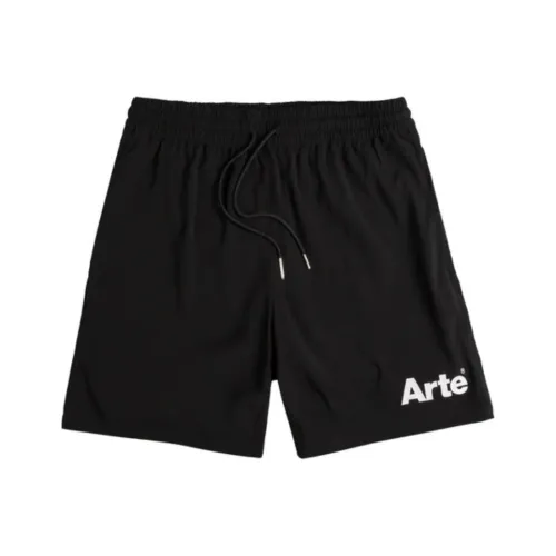 ARTE Черные Мужские Повседневные Шорты
