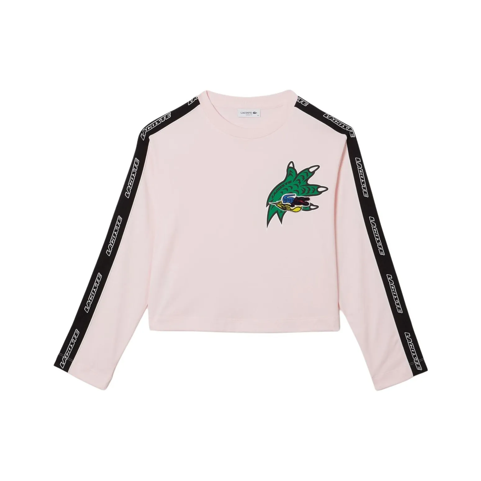 Рубашка T Collaboration LACOSTE Женская Светло-Розовая