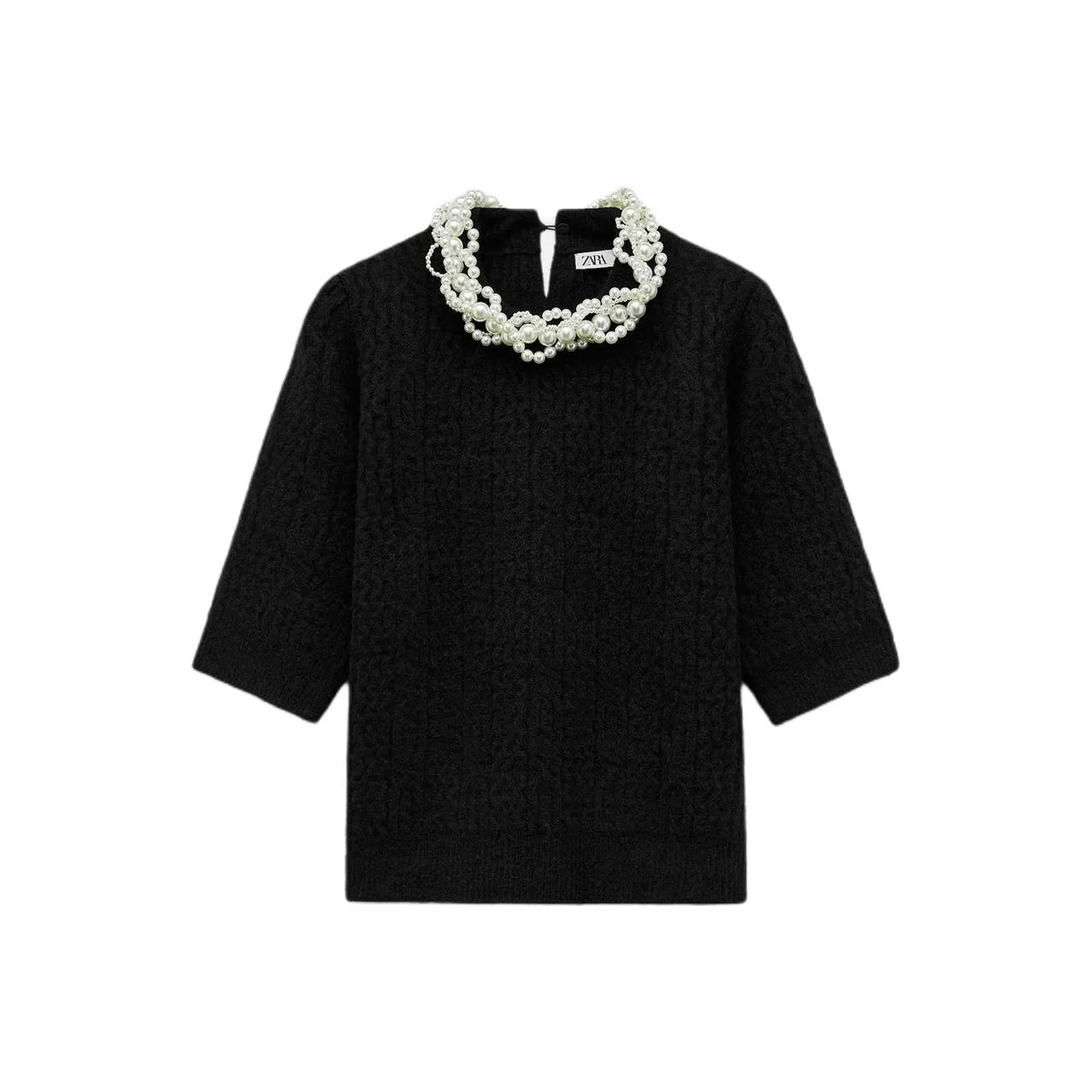 ZARA Черные Женские Свитеры