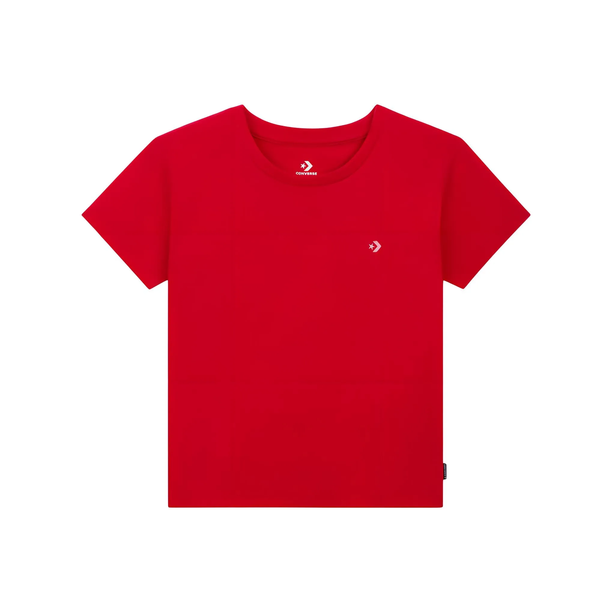 Конверс T-Shirt Женская Конверс Красный