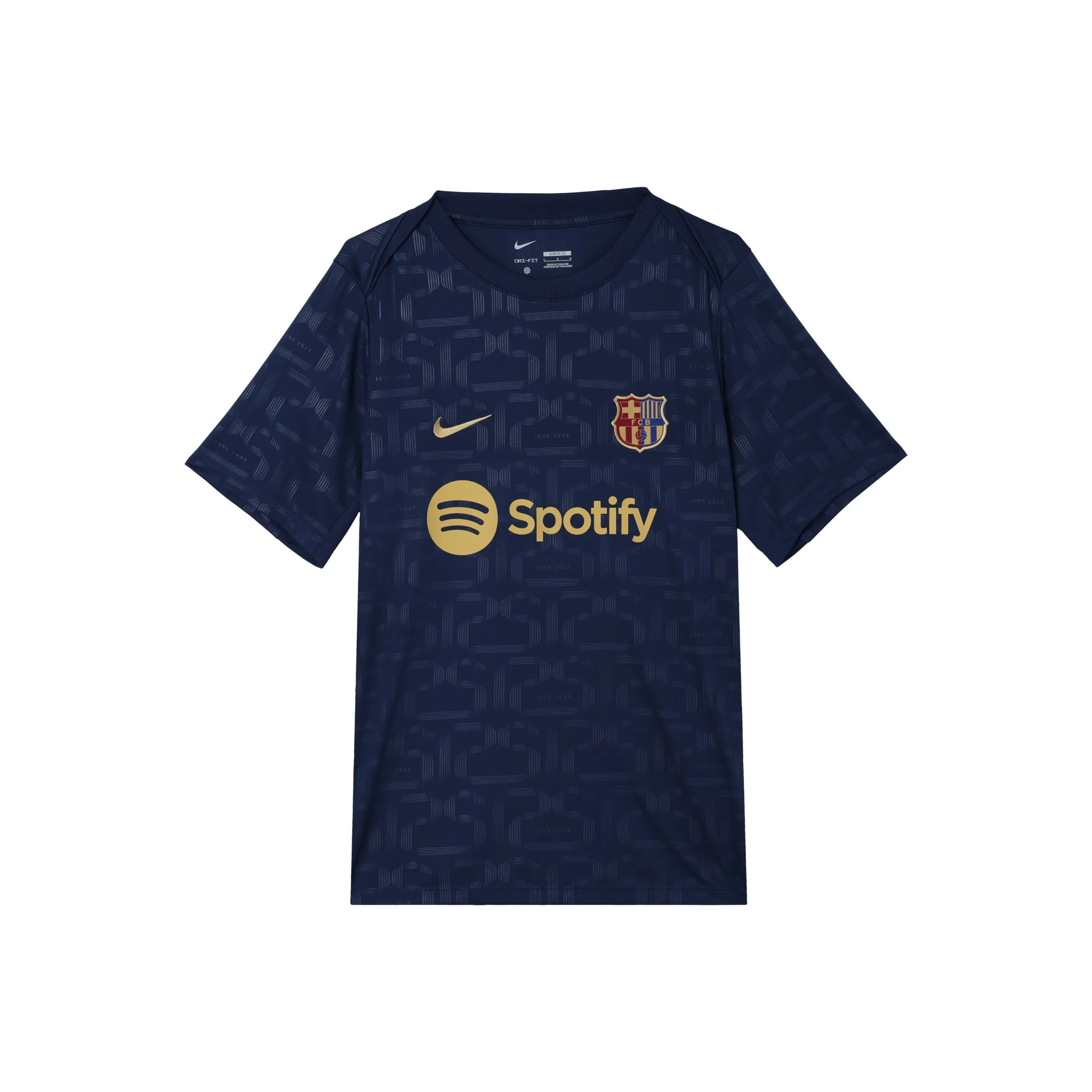 Nike Fc Barcelona Academy Pro Home Men's Nike Dri-FIT Soccer Pre-Match Short-Sleeve Top