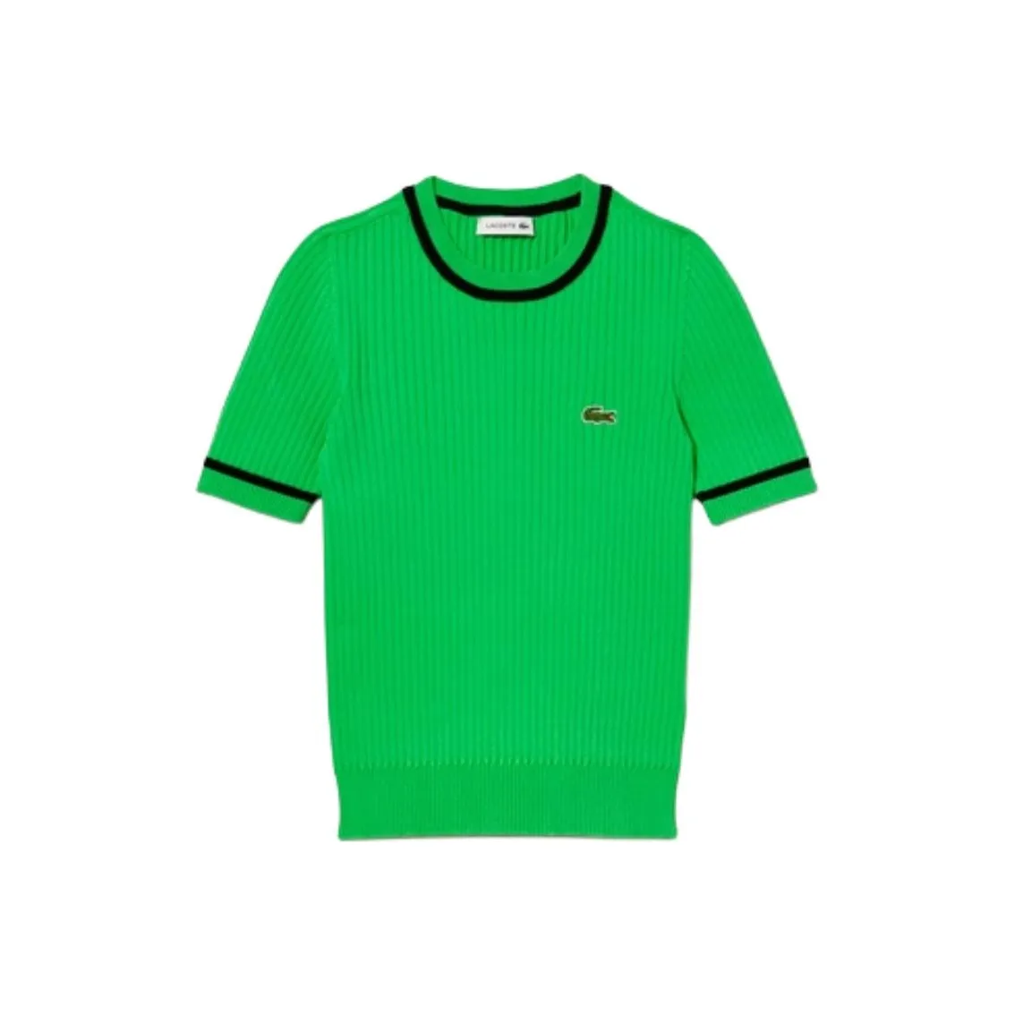 LACOSTE Зеленые Женские Футболки