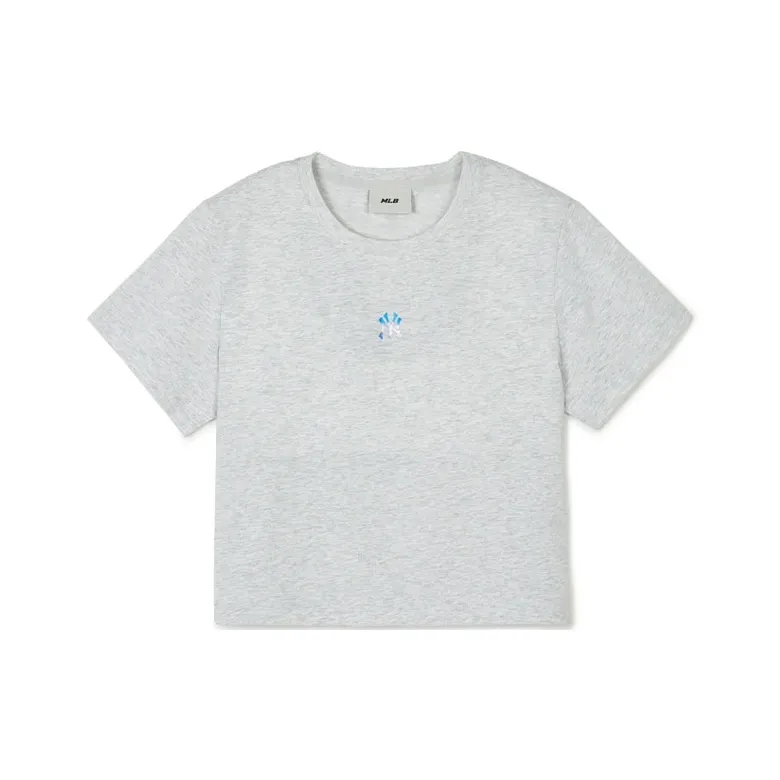 MLB New York Yankees T Shirts Women's Gray