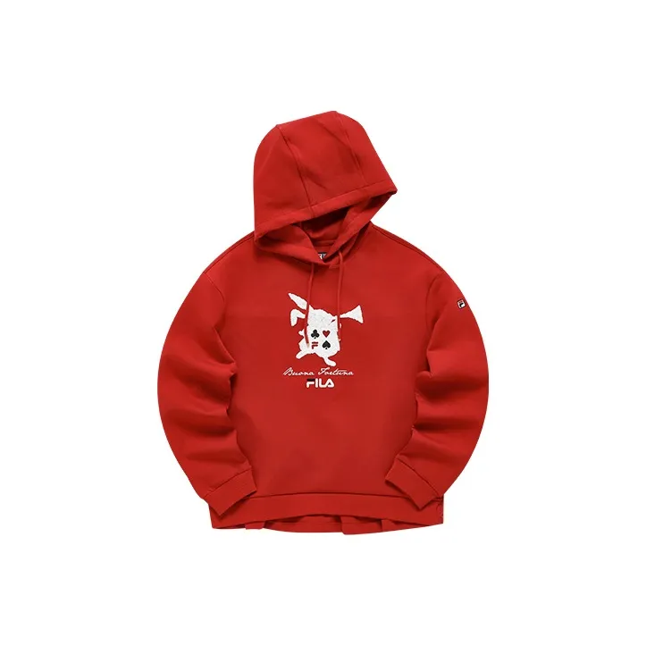 FILA Огненно-алый Женские Свитшоты