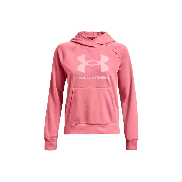 Under Armour Rival Светло-розовый Женские Свитшоты