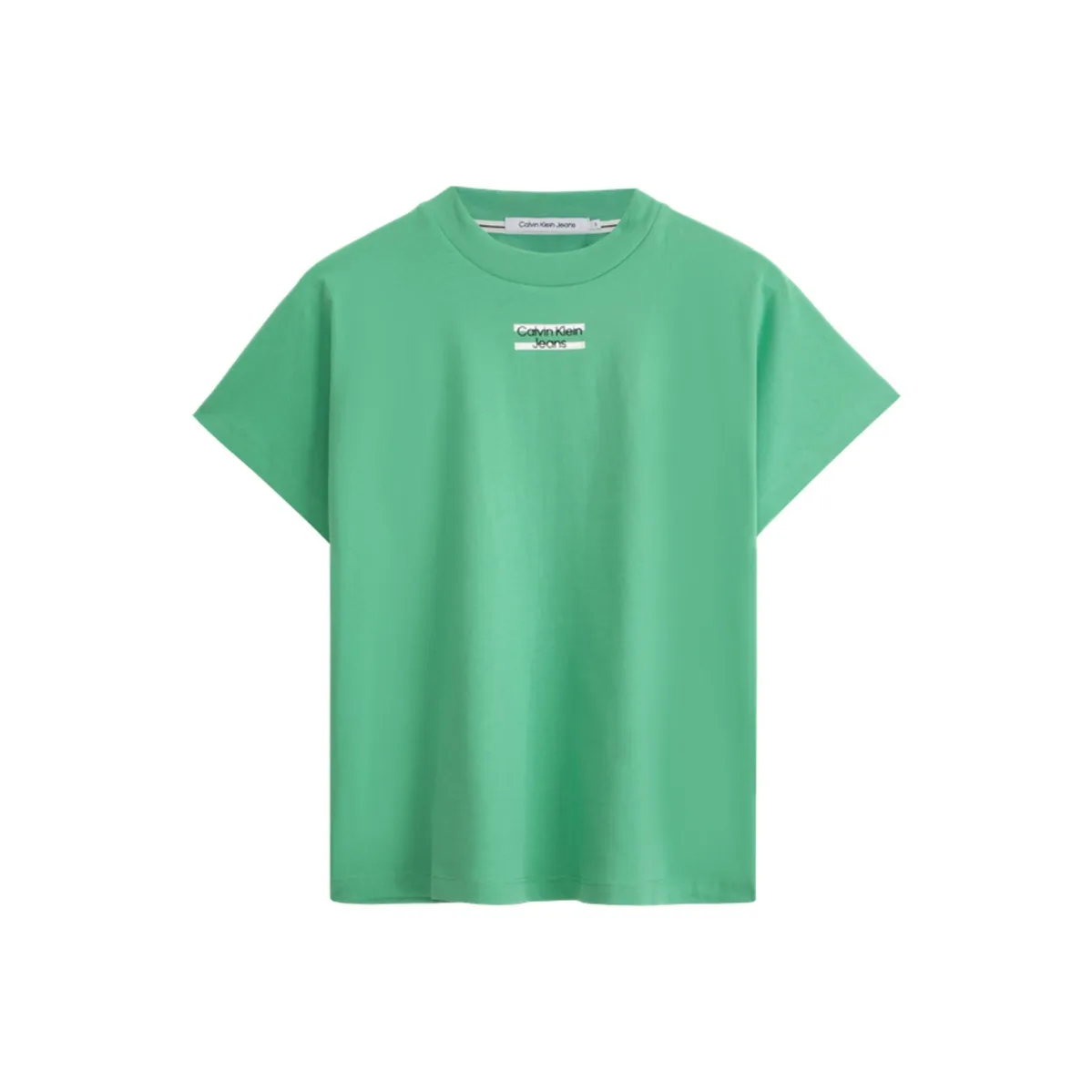 CALVIN KLEIN T Shirt Women's Literary Turquoise Green