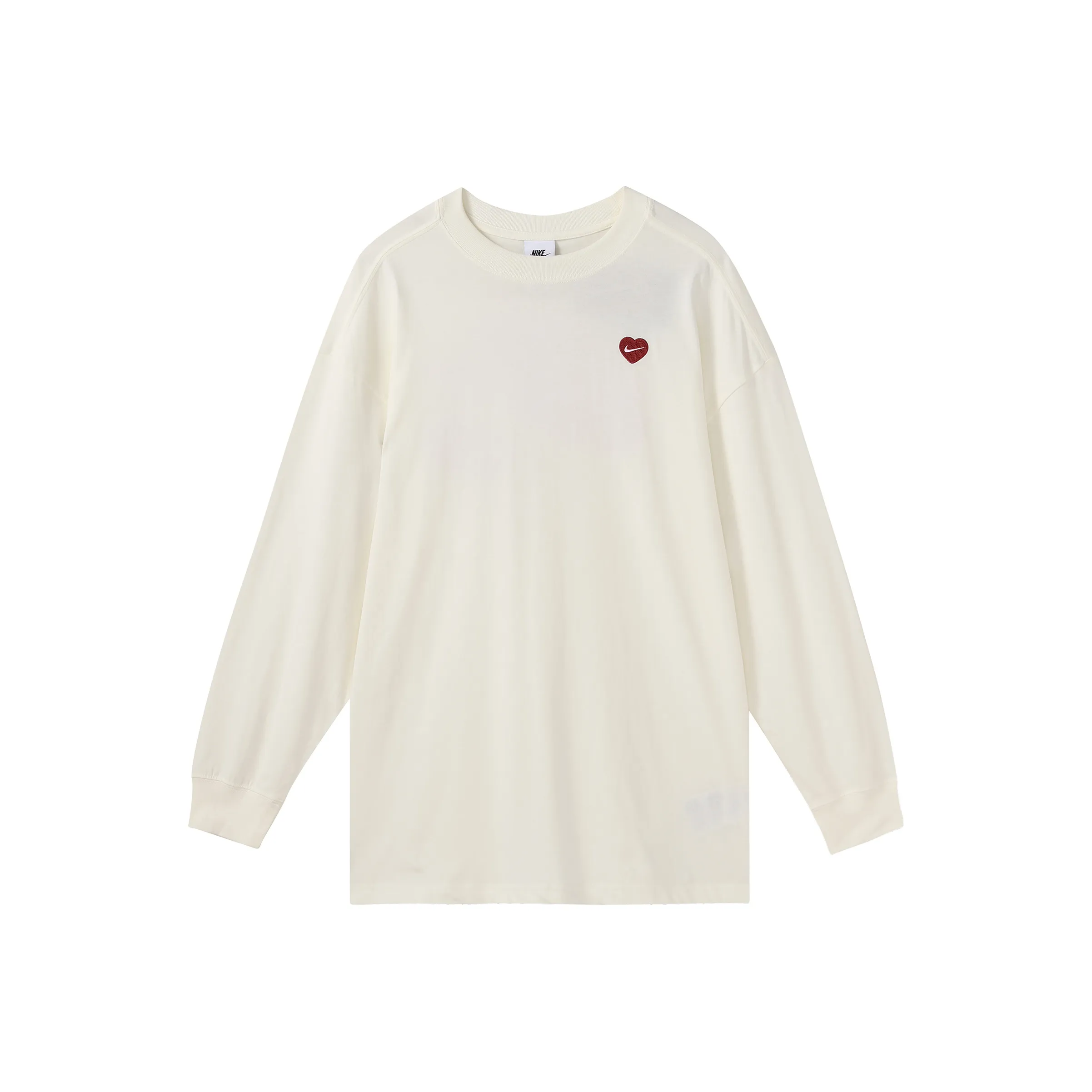 Nike Drop Shoulder Sleeve T Shirt Women's White
