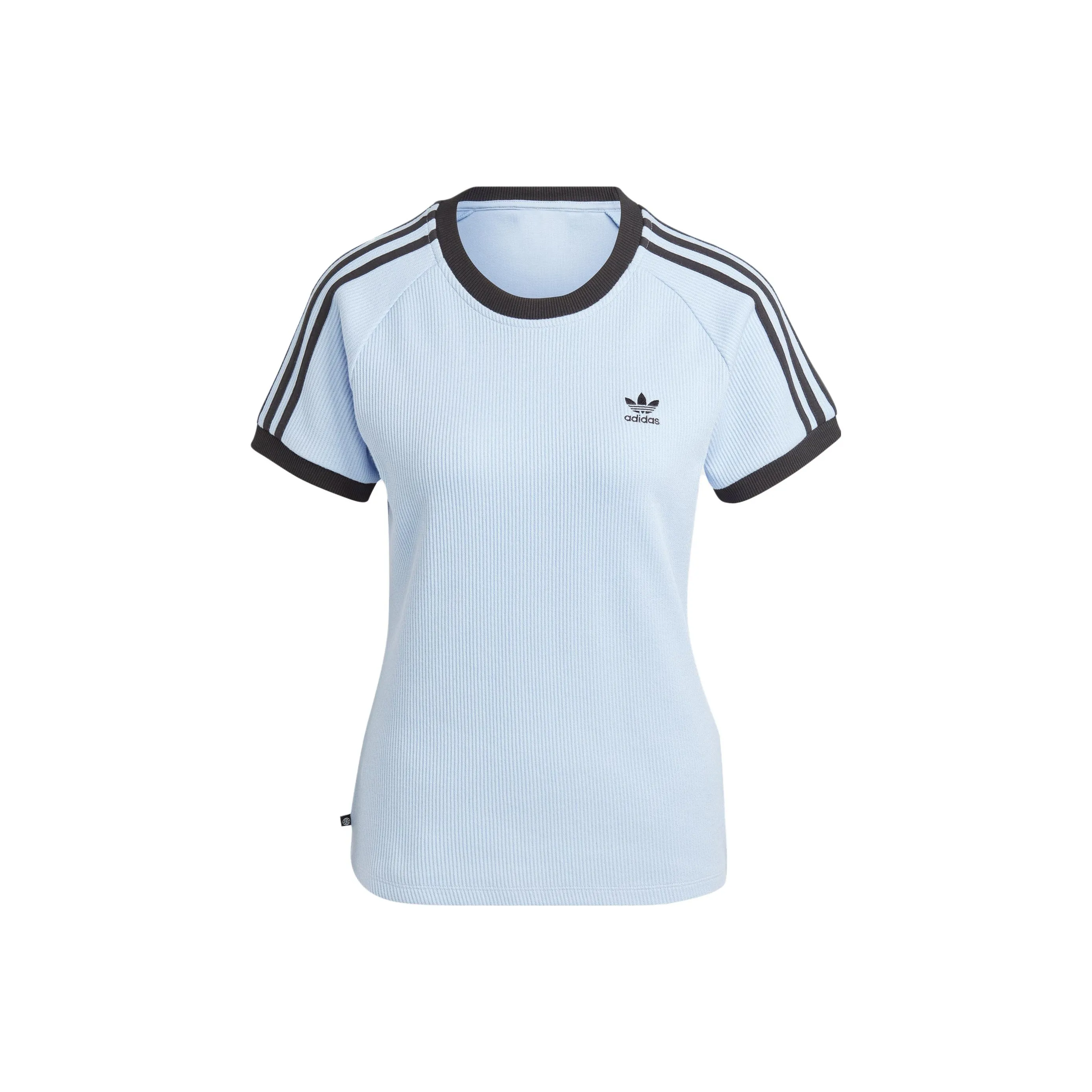 Adidas Originals Рукав реглан T-рубашка Женская Синяя Японская версия