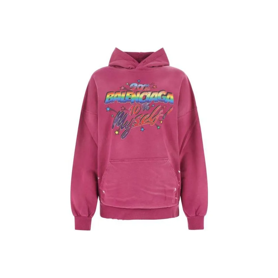 Balenciaga Sweatshirts Women's Rose Red