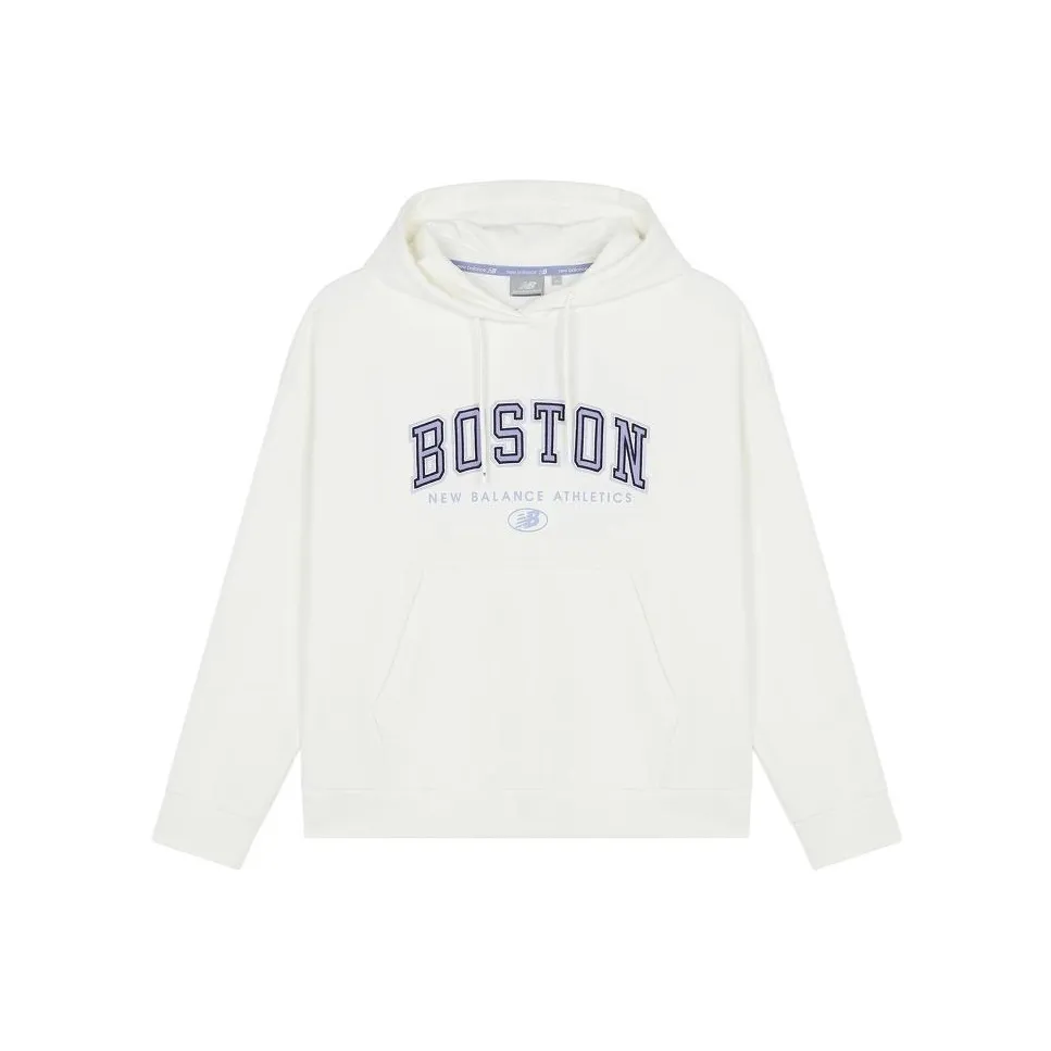 New Balance совместный бренд Свитшот Женский Молочный Белый