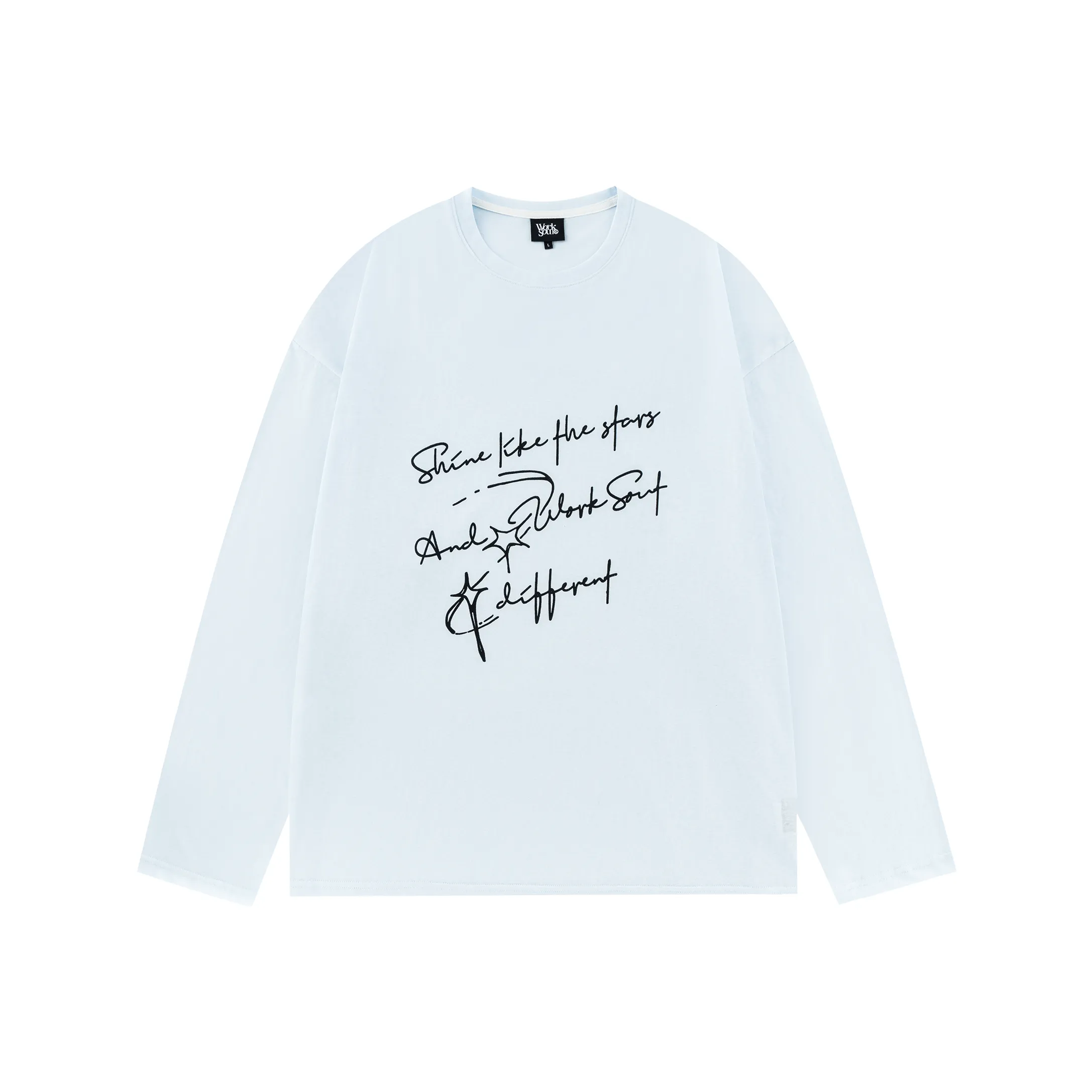 WORKSOUT American Loose Fit Stylish Summer Long Sleeved T Shirt Women's