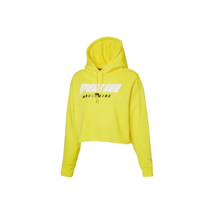 PUMA Желтый Унисекс Свитшоты