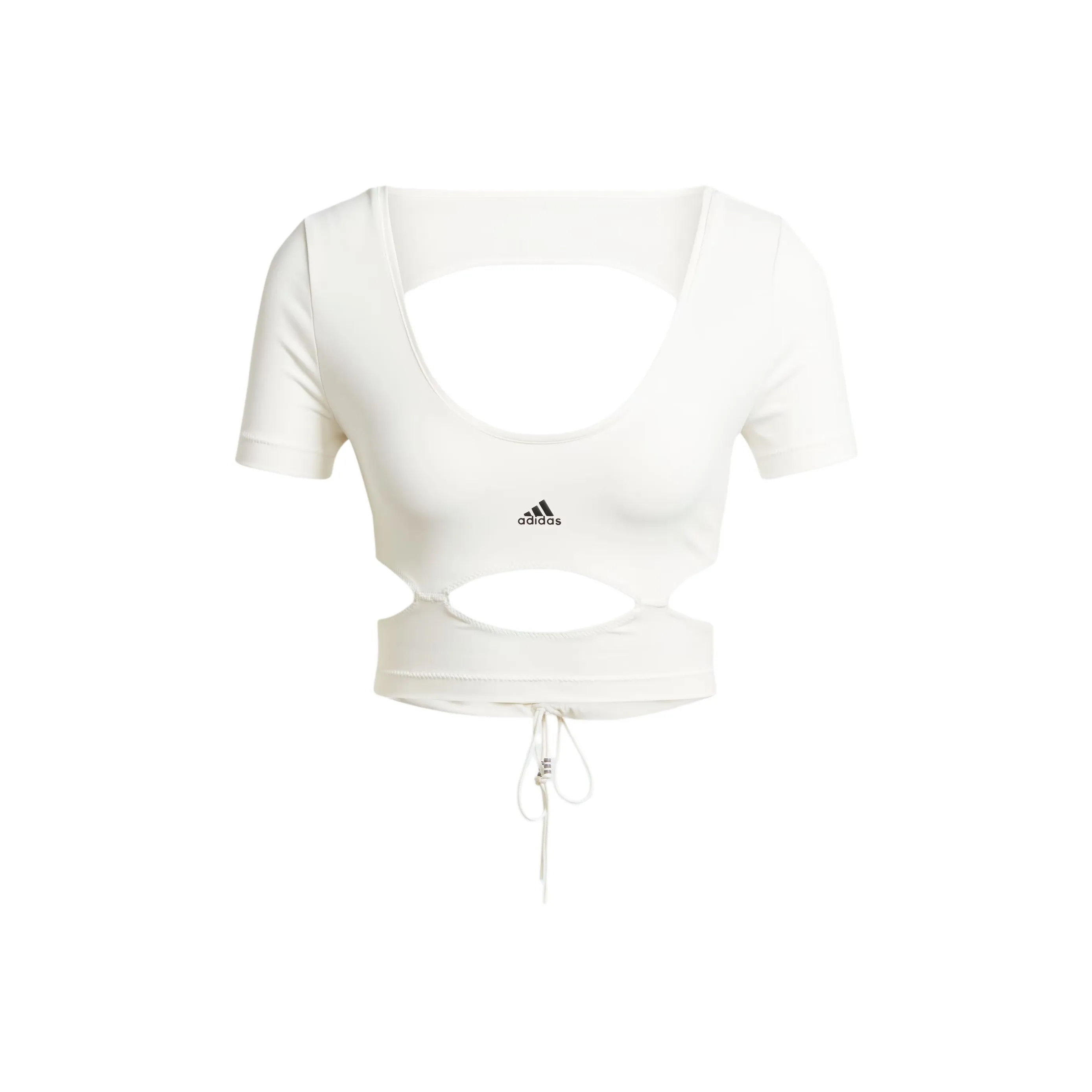 Adidas X Rui Zhou Cut Out Detailed T Shirt