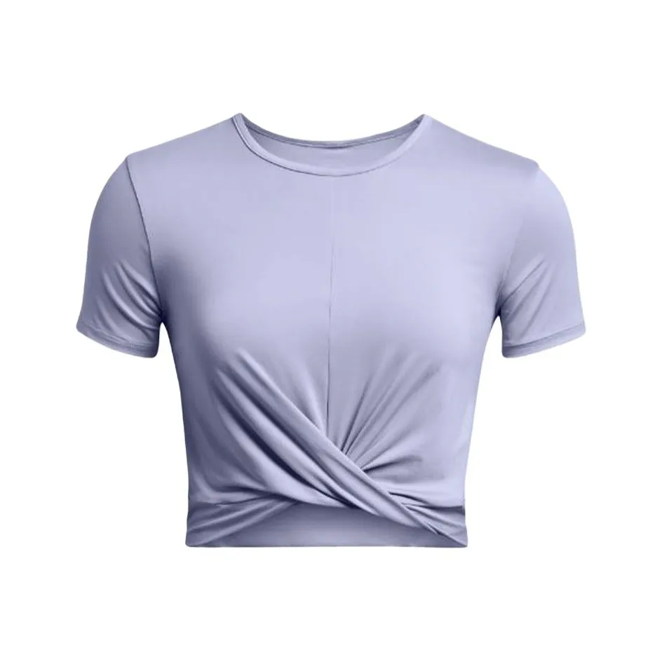 Under Armour Motion Regular T Shirt Women's Light Blue Purple