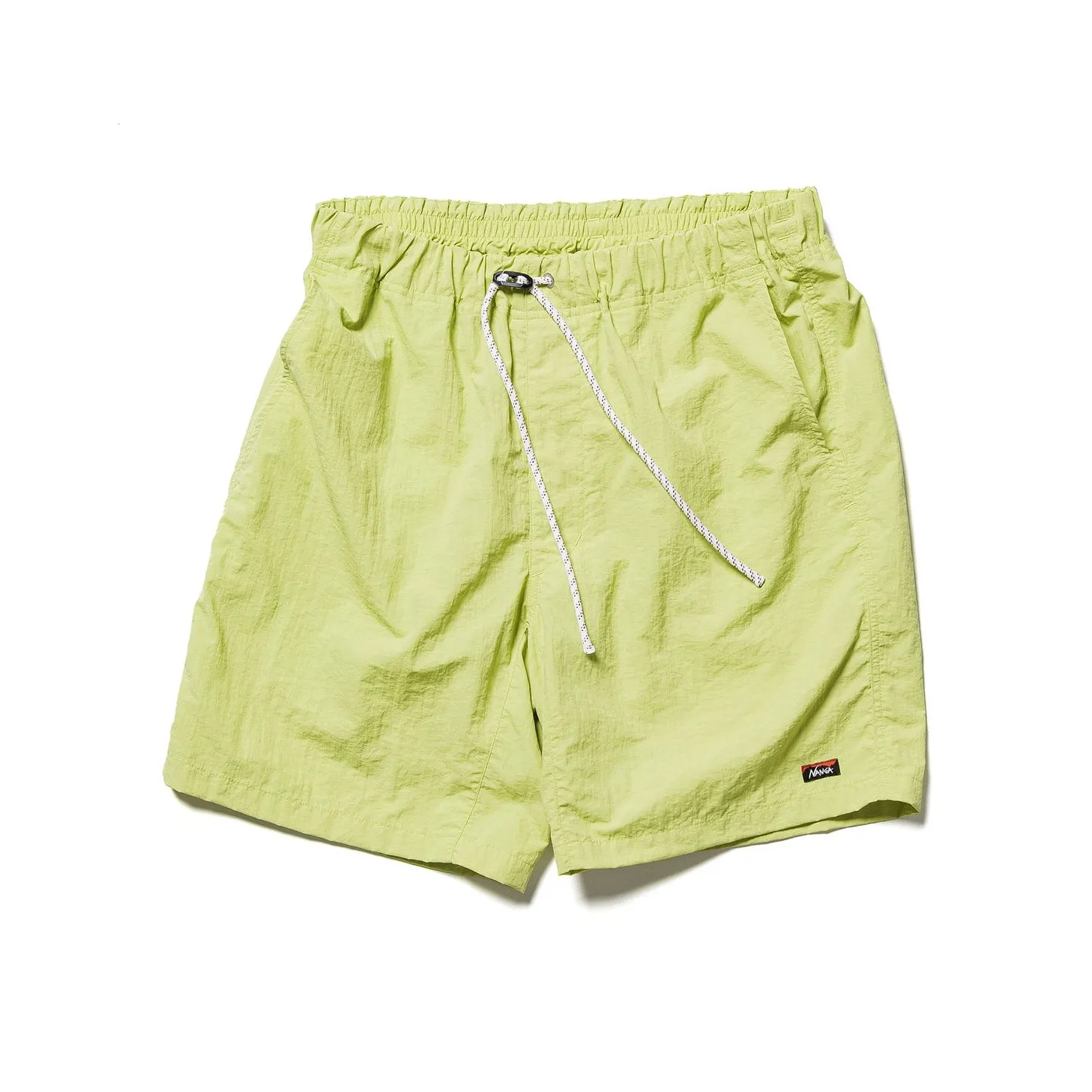 NANGA City Outdoor Collection Нейлон TUSSER Easy Шорты Повседневные шорты Унисекс Лаймово-зеленый