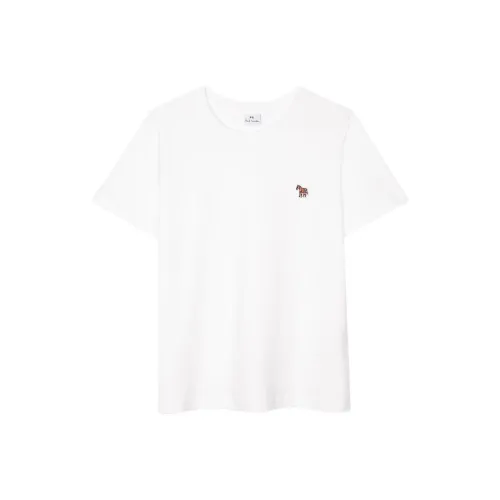 Paul Smith Paul Smith Zebra Logo Series Белые Женские Рубашки T