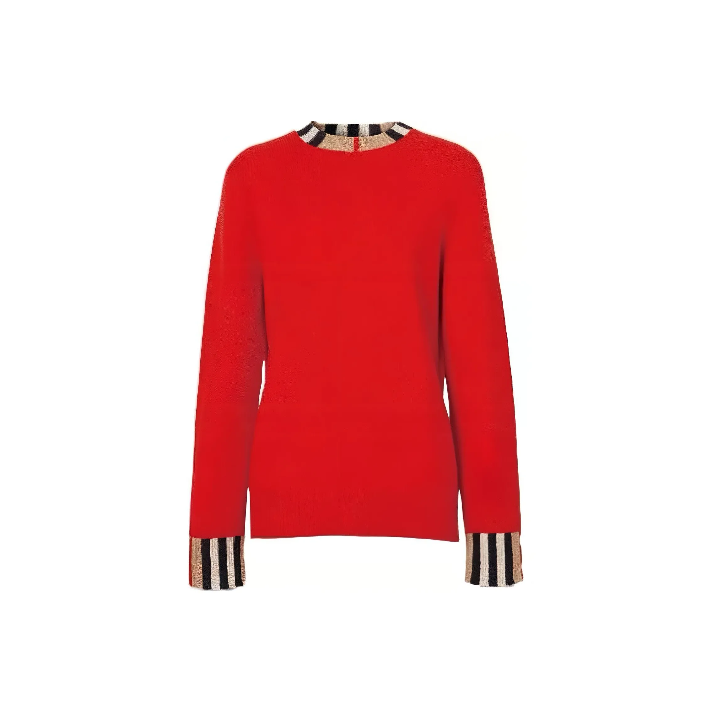 Burberry FW23 Sweater Women's Red