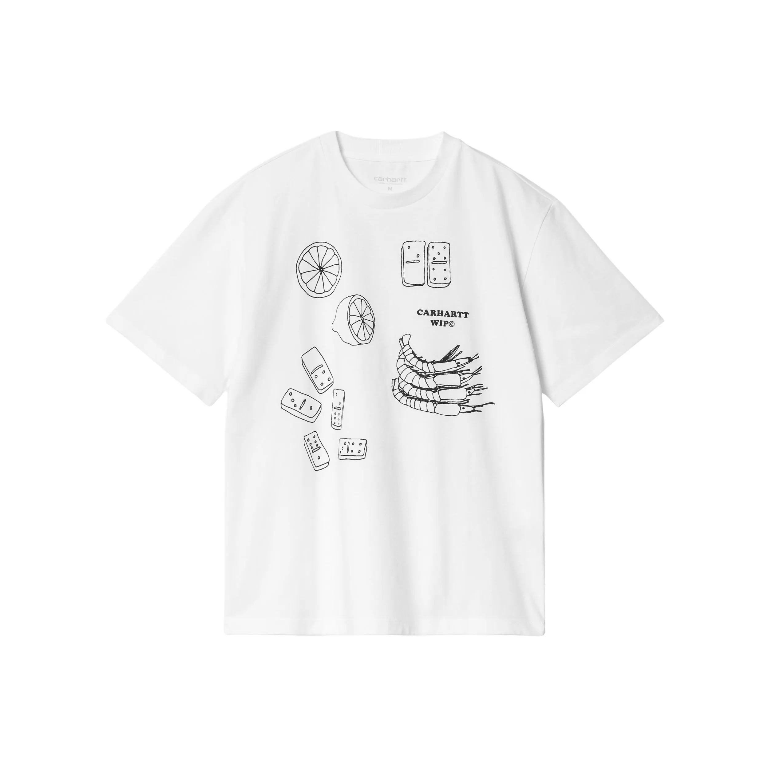 Carhartt WIP SS24 Standard T-Shirt Женская Белая