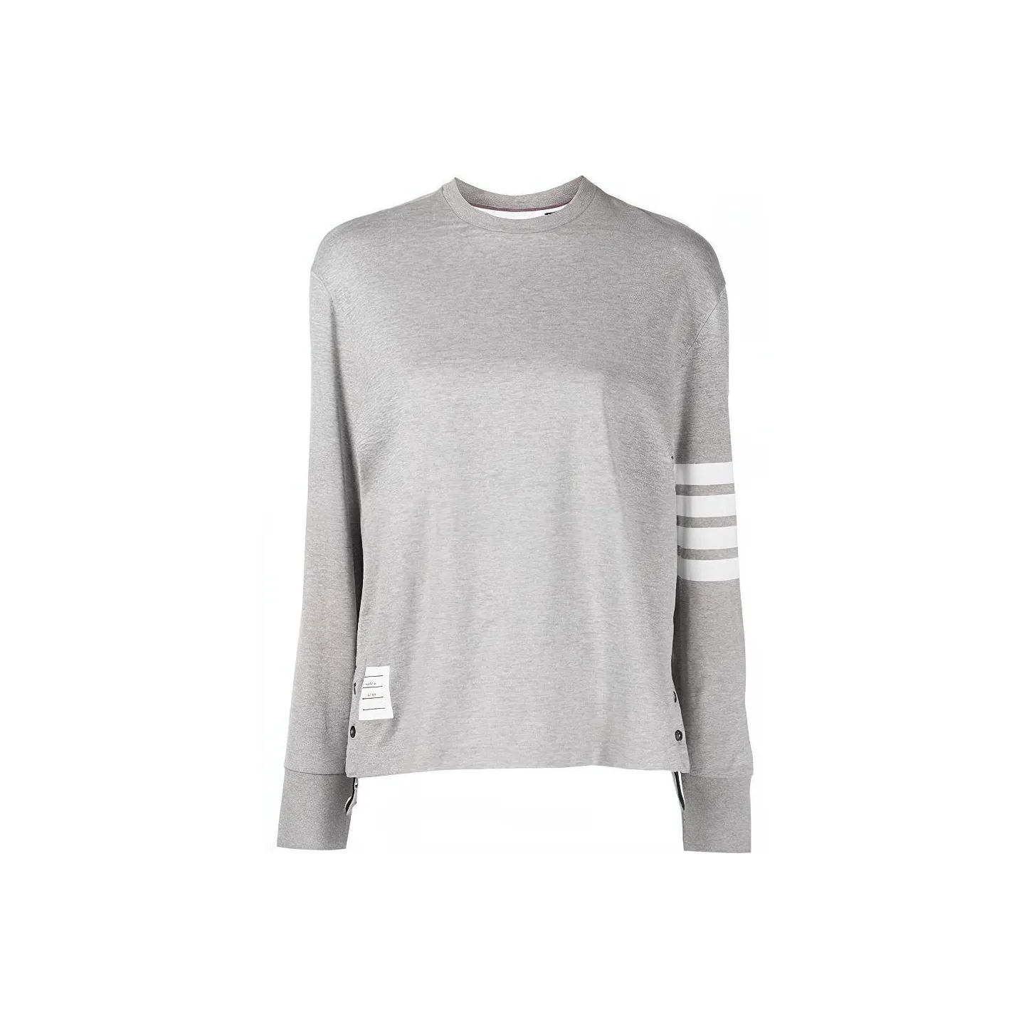 THOM BROWNE Engineered 4 Bar Long Sleeve T Shirt