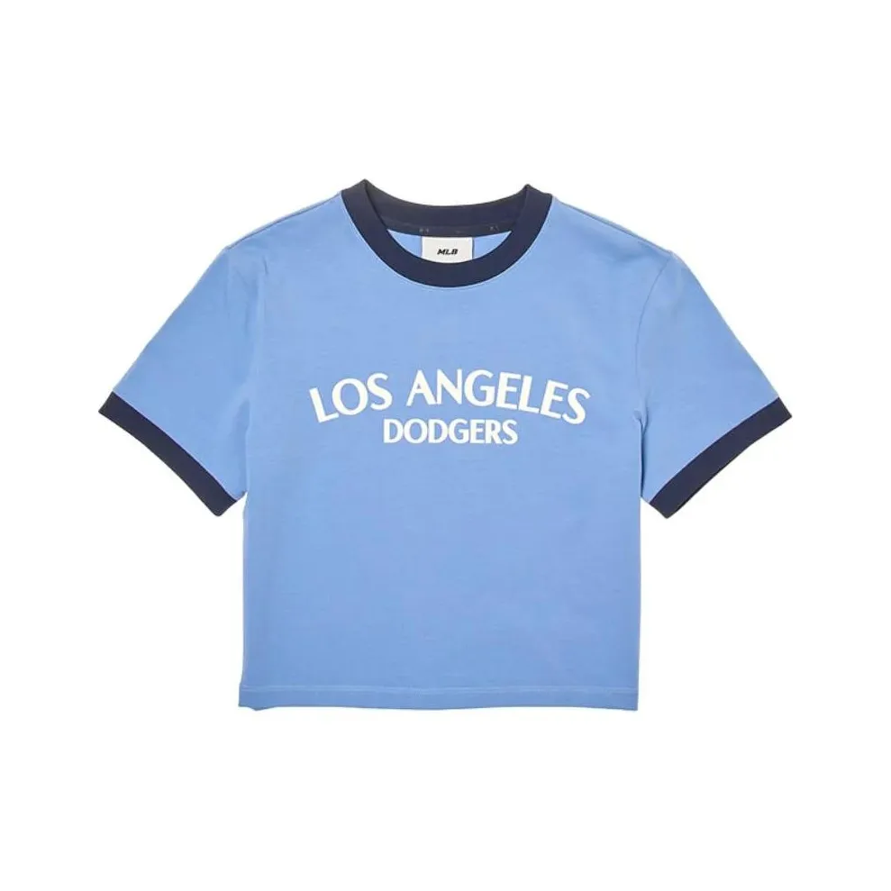 MLB Los Angeles Dodgers T-Shirt Женская Темно-Небесно-Синий
