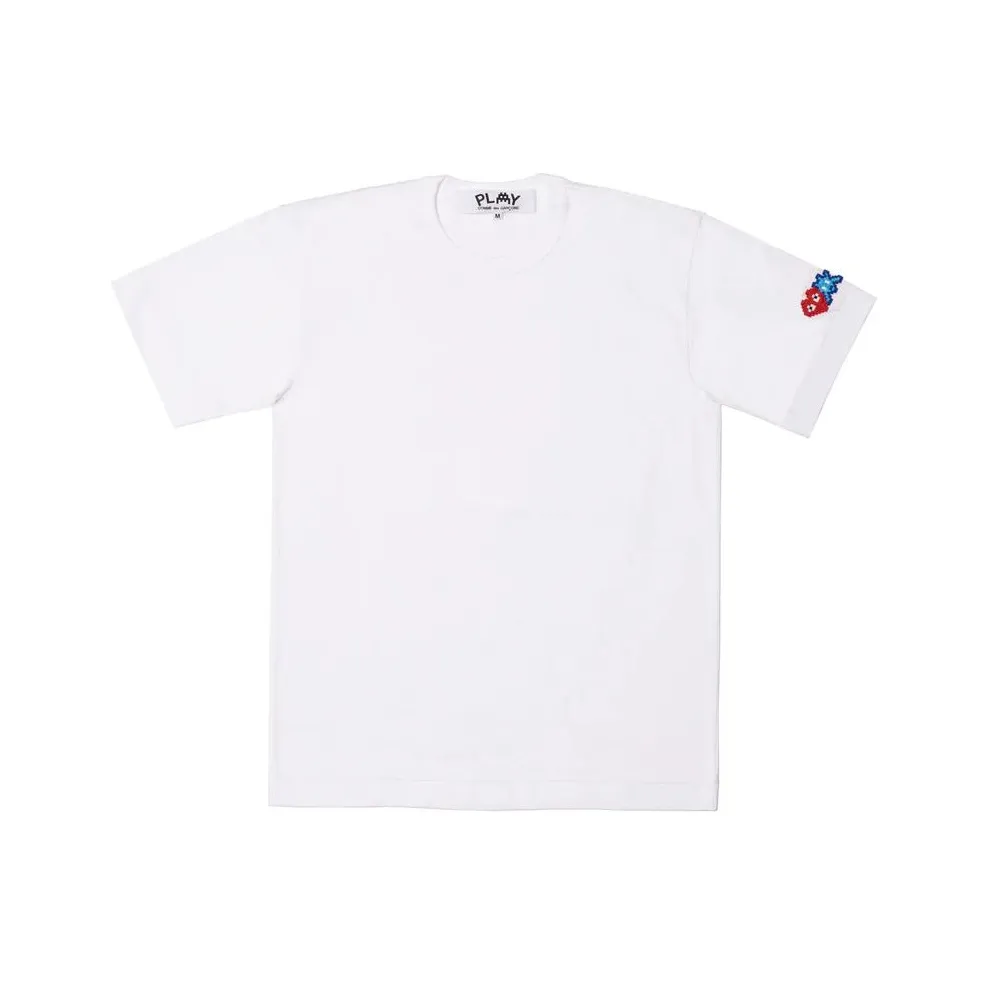CDG Play SS24 T Shirt Women's White